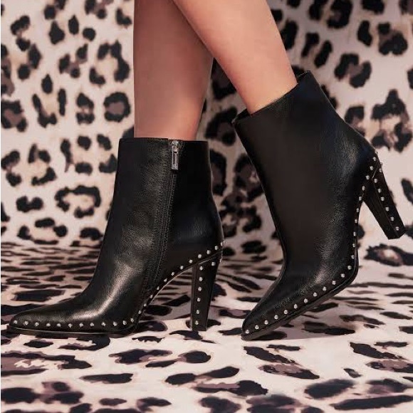 Jessica Simpson Black studded Rixie Bootie - Picture 1 of 12